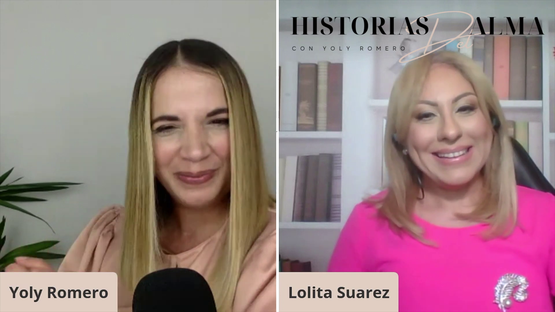 Lolita Suárez entrevistada por Yoli Romero